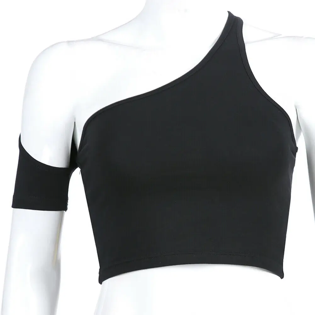 Женский летний топ с открытыми плечами однотонная блузка без рукавов