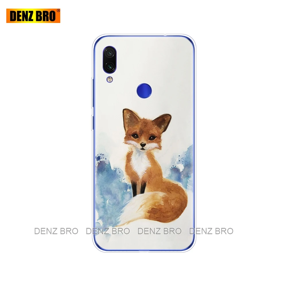 34591 Чехол-бампер для Xiaomi Redmi Note 7 pro, силиконовый мягкий ТПУ с рисунком, чехол для Xiaomi Redmi Note 7, 6,3 дюймов, Fundas Redmi Note7 - Цвет: 34591