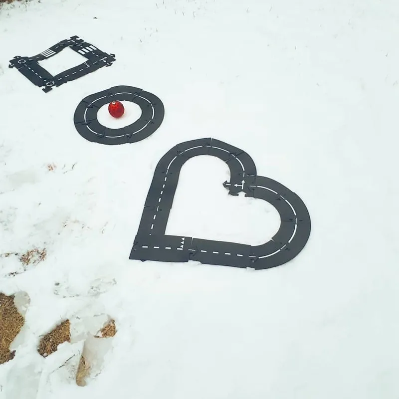 DIY ПВХ сплайсинг детский игровой коврик автомобиль трек шаблон обучение по головоломкам игрушка скандинавском стиле детская комната украшение пол ковер
