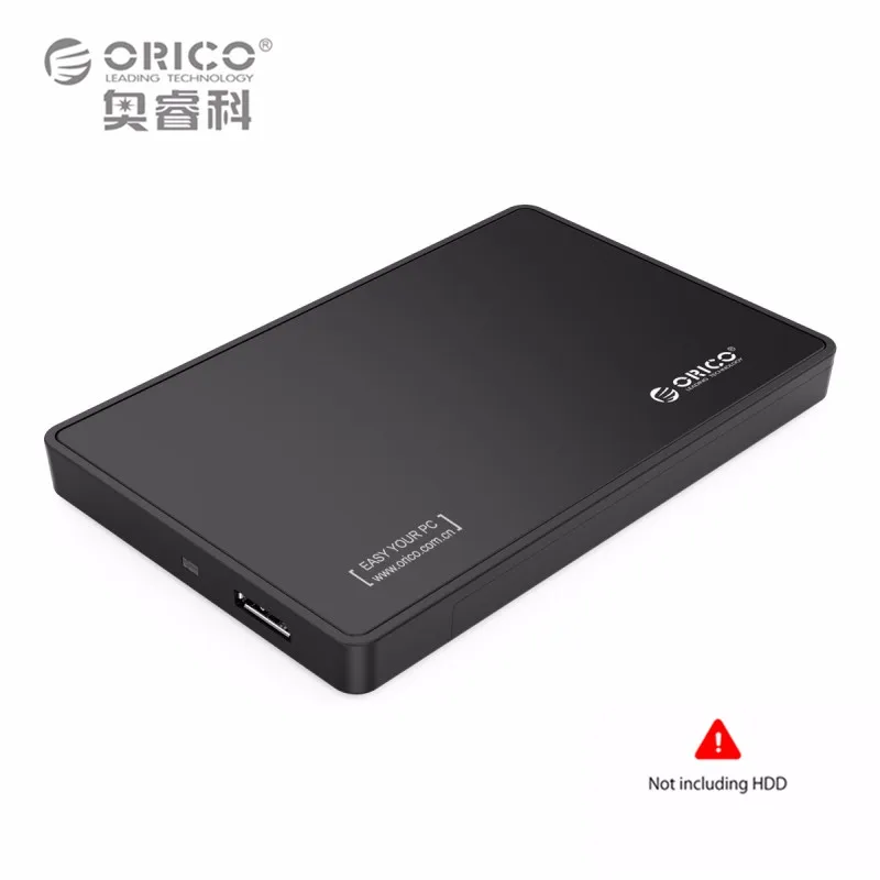 Чехол ORICO без инструментов для жесткого диска 2,5 дюймов USB 3,0 HDD внешний корпус чехол для 9,5 мм 7 мм SATA коробка для жесткого диска 1 ТБ 2 ТБ внешний