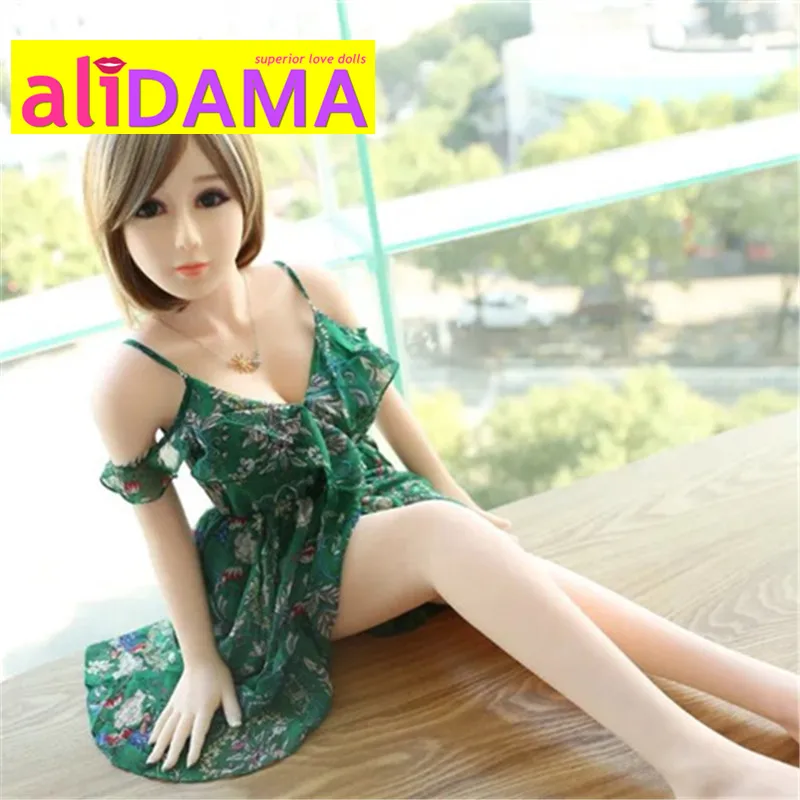 ALIDAMA 125 см (4.1ft) Голландский мини большая грудь реалистичный силиконовый Секс