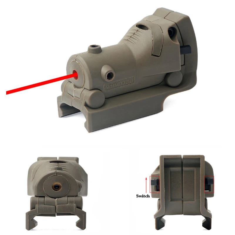 Мини Пистолет Тактический Red Dot лазерный прицел для 20 мм Rail Airsoft духовое ружье