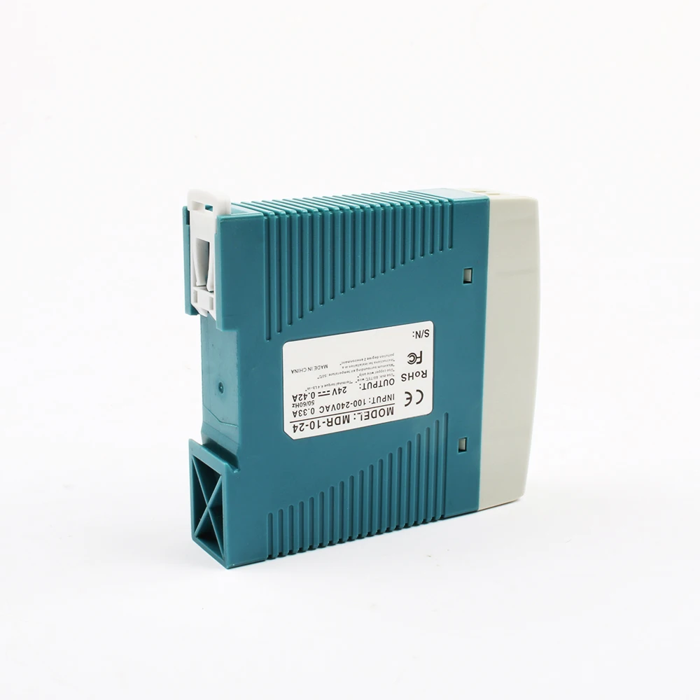Импульсный источник питания MDR 10 0.4A 24V 10W din рейка ac dc Драйвер AC/DC широкий