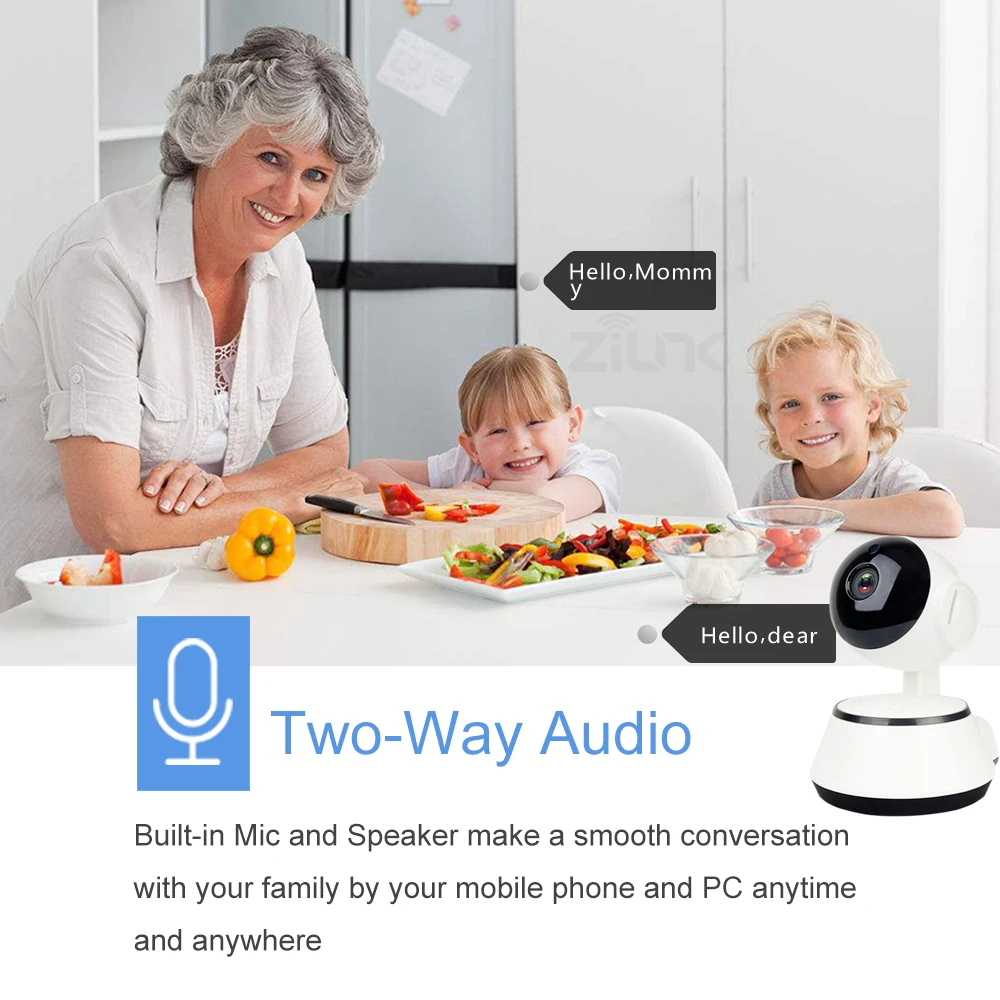 Мини-камера безопасности Wifi ip-камера домашняя беспроводная умная HD 720 P камера наблюдения двухсторонняя аудио sd-карта Детский Монитор CCTV P2P iCSee