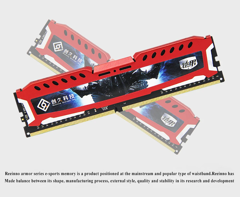 Eeinno Ram 4 Гб/8 ГБ/16 ГБ DDR4 2400 МГц 1,2 в PC4-19200 17-17-17-39 CL = 17 Тип интерфейса 288pin одиночный модуль оперативной памяти Настольный память