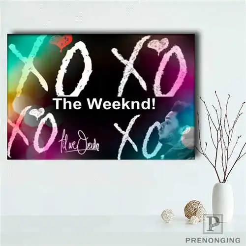 Пользовательские Выходные дни (1) Печатный постер ткани стены искусства картины