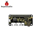 Плата расширения Keyestudio, 5 В, Pi HAT V1.0, для Raspberry Pi 4B  Zero +, совместимая с CE, WB +3B +3B