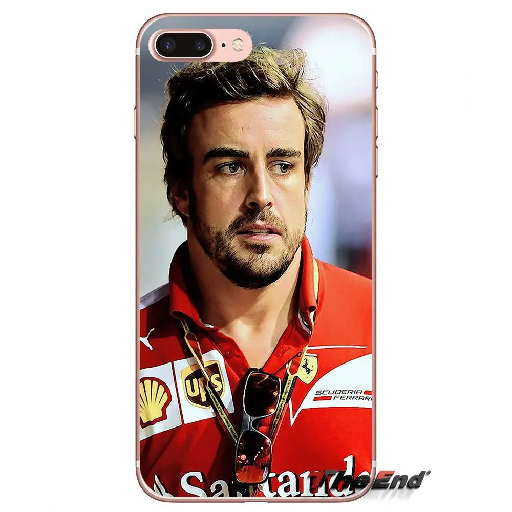 TPU Transparent Bag Case fernando alonso Spain star For Xiaomi Mi6 Mi 6 A1 Max Mix 2 5X 6X Redmi Note 5 5A 4X 4A A4 4 3 Plus Pro | Мобильные