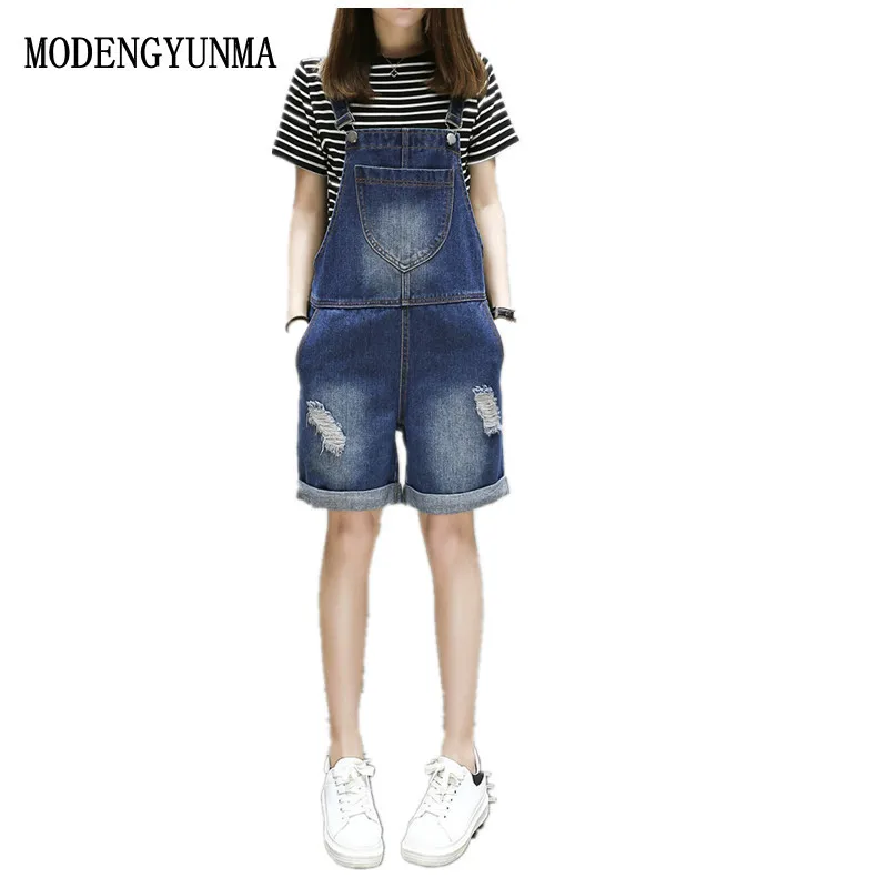 MODENGYUNMA 5XL летние джинсовые комбинезоны для беременных регулируемые фартук брюки