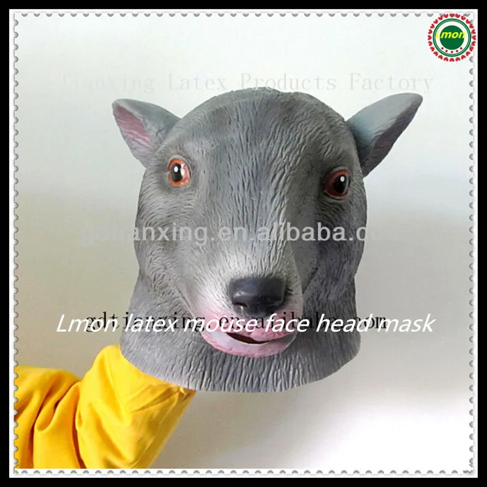 2015 Free Shipping Party Carnival Mask New Halloween Rat Mouse Animal Full Head | Masks