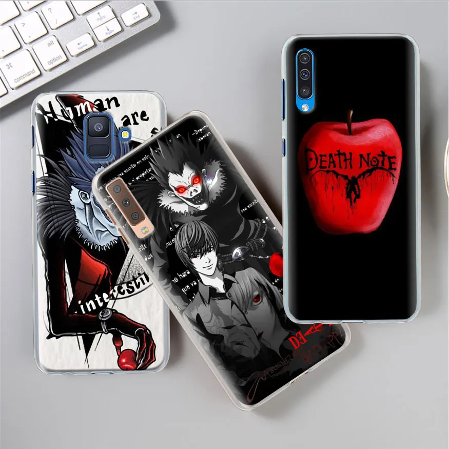 Смертная записка чехол КРЫШКА ДЛЯ samsung Galaxy A30 A40 A50 A70 A6 A8 плюс A7 A9 M30 чехол для телефона Coque
