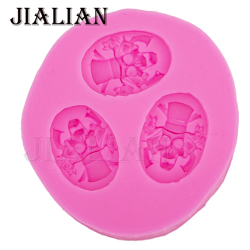 Силиконовая форма для укравечерние торта шоколада Хэллоуина|fondant silicone molds|cake decorating toolssilicone mold |
