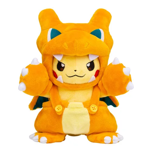Charizard Милый Пикачу cos пальто Snorlax Hydreigon Charizard маньяк тираниар Garchomp plsuh творческие игрушки Мягкий коготь машина кукла подарок - Цвет: Charizard