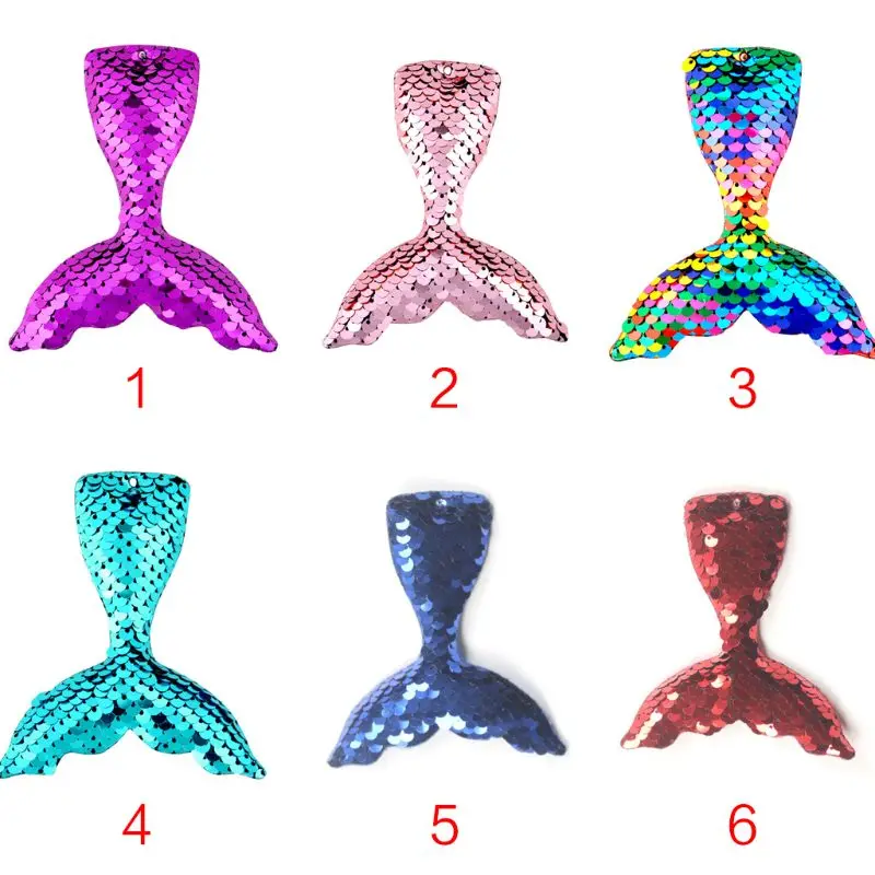 Милые объемные заколки для волос в форме рыбьего хвоста маленьких девочек