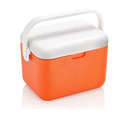 Orange White Luar Авто полиуретановая изоляционная коробка, медицинский холодильник для лекарств, холодная цепь, коробка для хранения, Portebla, ведро для льда, 5л, пищевая медицина, пластиковая крутая - Цвет: Orange White