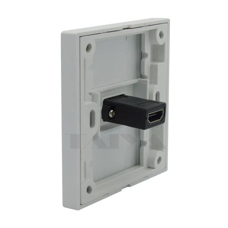 Настенная пластина HDMI с обратной стороной разъема гнездо поддержка 3D и 4K|hdmi wall