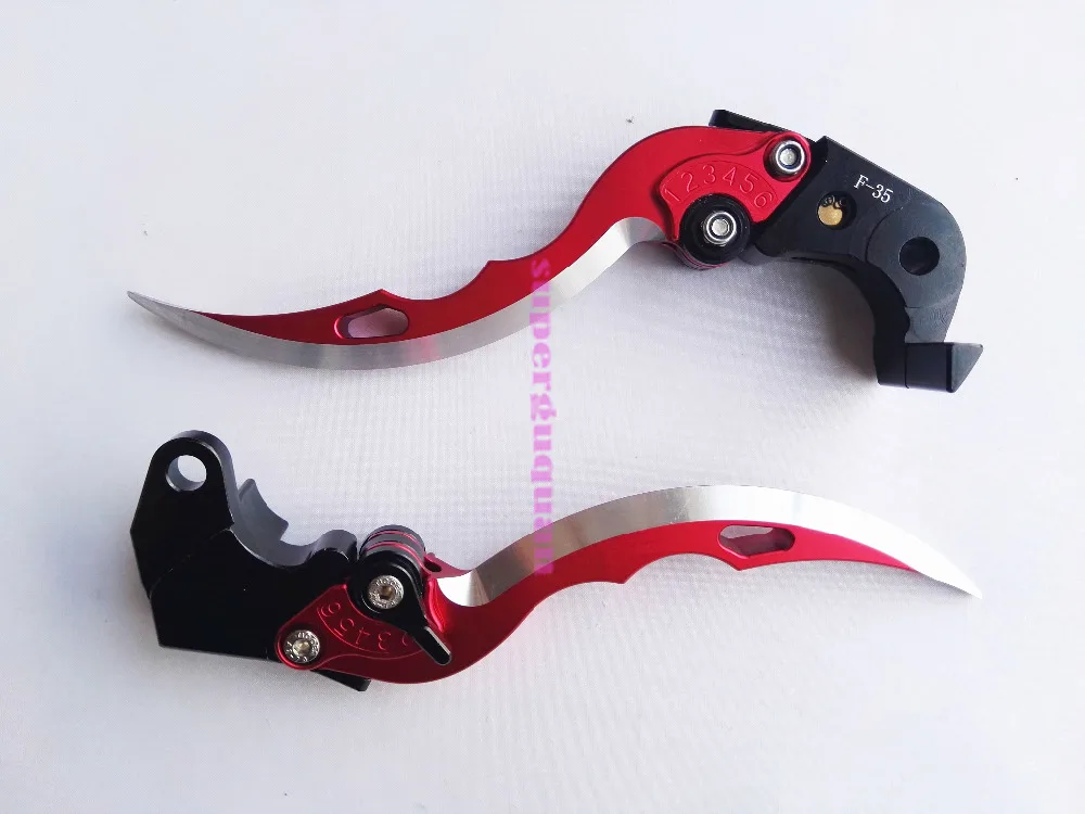 Новые мотоциклетные рычаги тормоза и сцепления с ЧПУ стиль лезвия для Suzuki Maruti