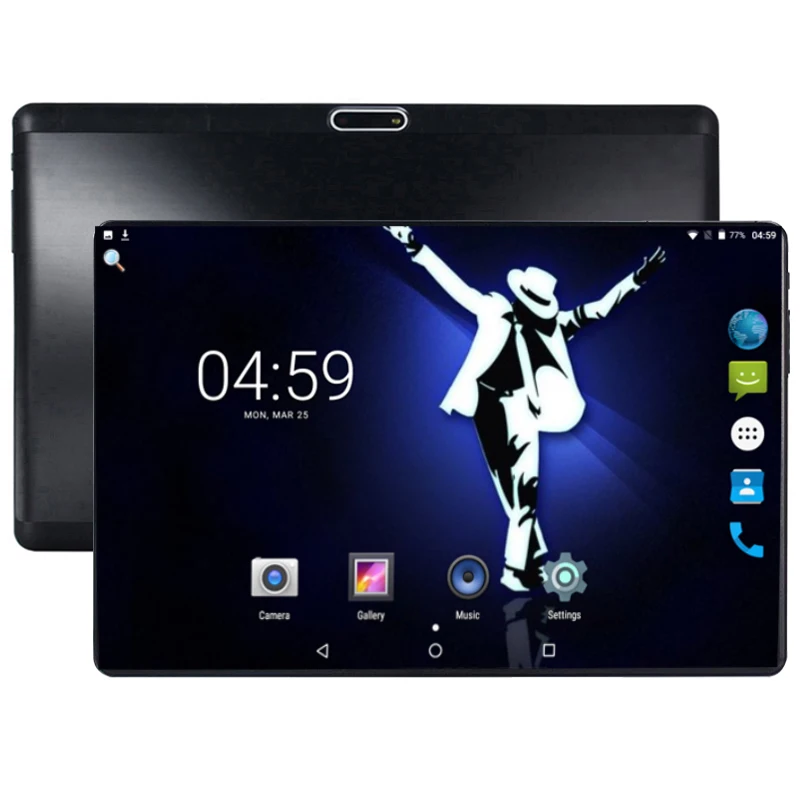 Топ закаленное 2.5D стекло 10 дюймов планшет Android 8 0 четыре ядра 4 Гб ОЗУ 64 ПЗУ ядер