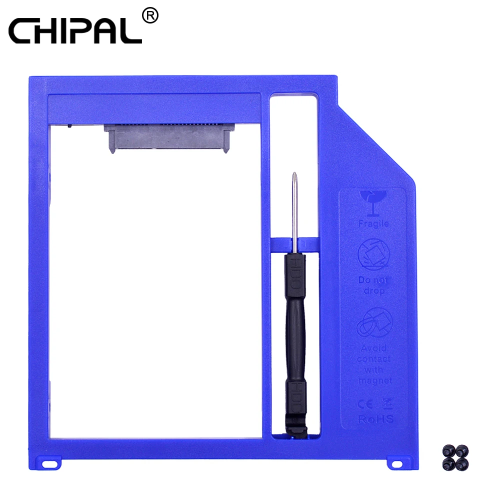 CHIPAL SATA 3 0 2nd HDD Caddy 9 5 мм 7 SSD чехол для Macbook Pro 13 &quot15" 17 &quotSuperDrive Optibay|hdd caddy 9.5mm|2nd hdd2nd hdd