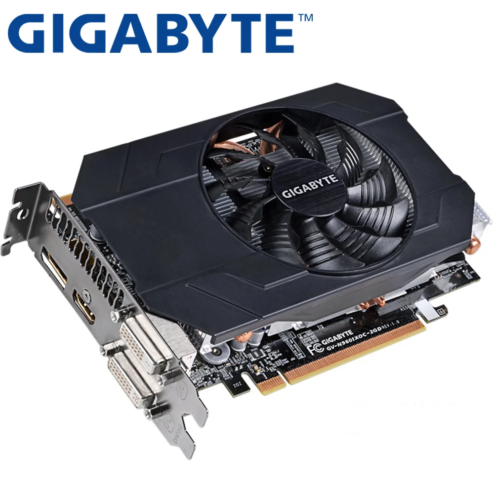 ПК настольный GIGABYTE Видеокарта gtx 960 2 Гб 128 бит GDDR5 видеокарты для NVIDIA VGA карты Geforce