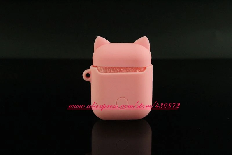 Для Airpods сумки 3D силиконовые наушники Минни Микки мультфильм беспроводной Bluetooth наушники чехол Защитный чехол для Airpods