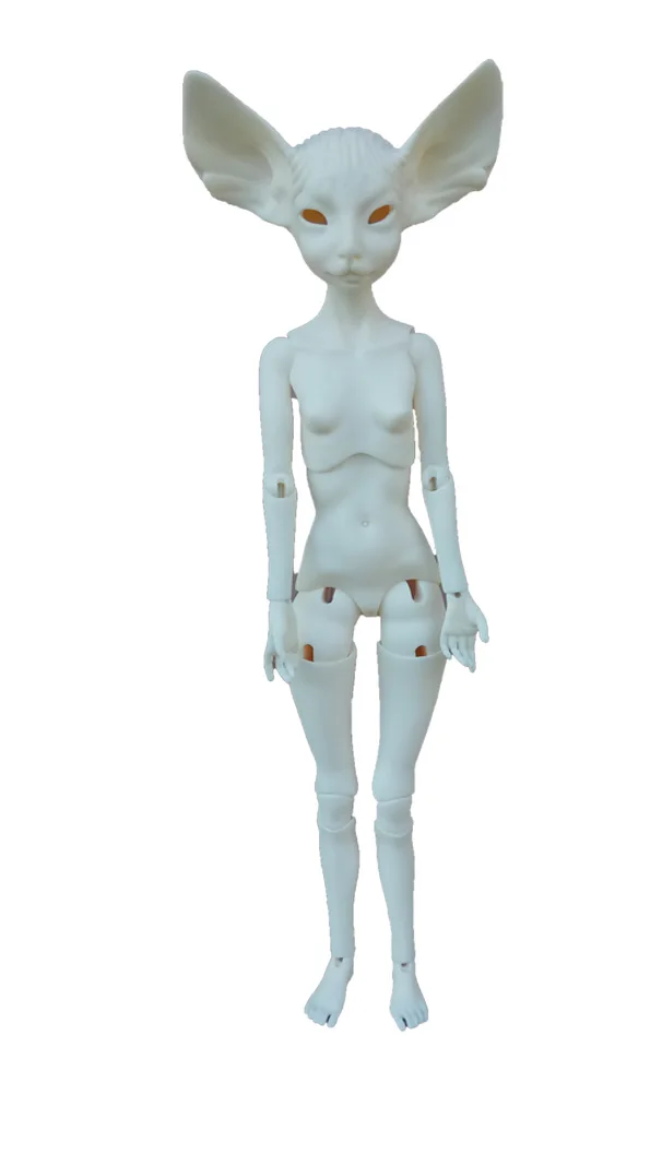 AQK(AQK) кукла Сфинкс Кот квотербэк Монстр растения ухо bjd/1/4 бесплатные глаза