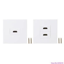86 Type Wall Panel Socket HDMI-compatible High Definition Digital TV Network
