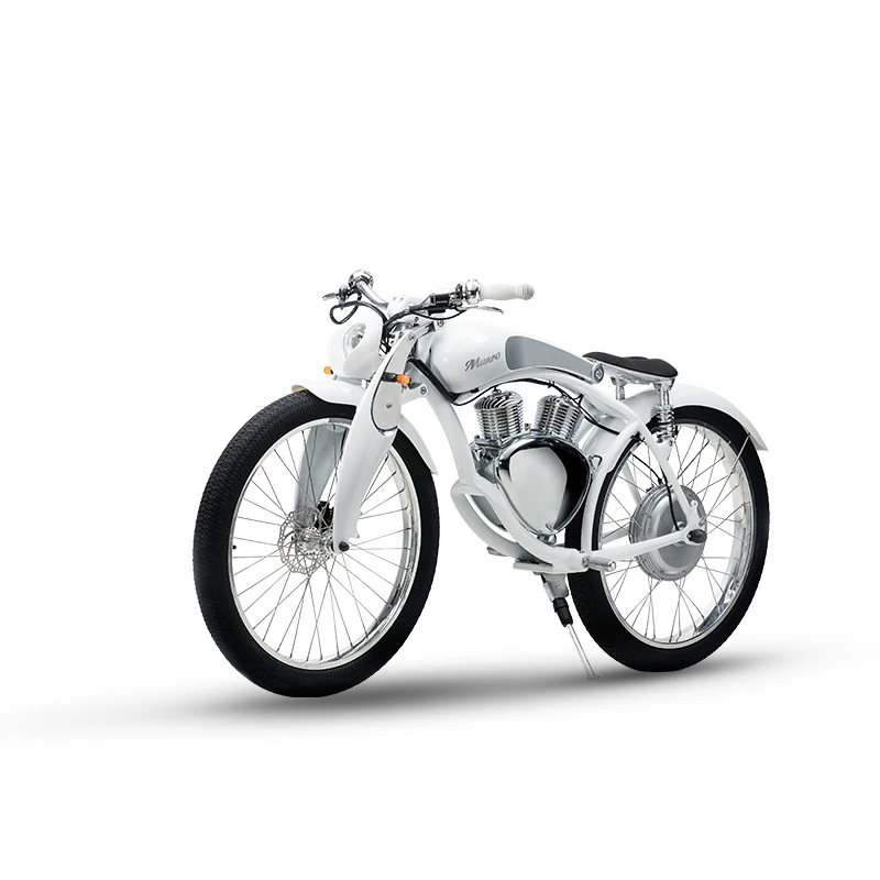 Роскошный электрический мотоцикл Munro2.0 26 дюймовый Электрический велосипед 48 В