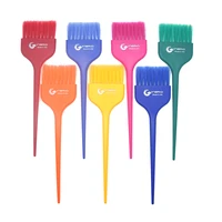 7 colors hair dyeing brushes set salon home diy dye coloring soft bristles hair brush comb bleach tint perm tools 4 sizes 1366