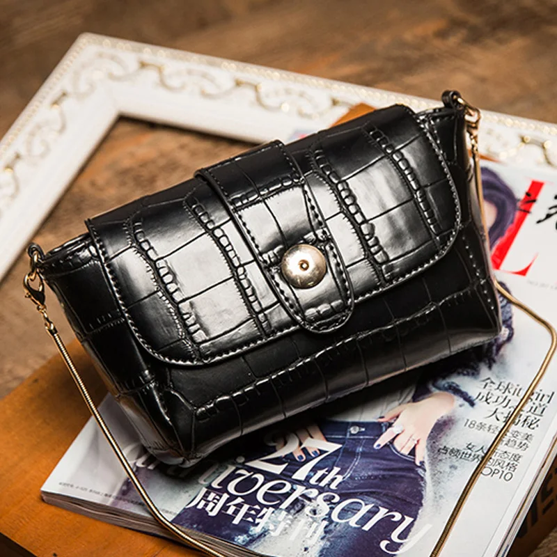 ДЖОЛИ FEMME Кожаный Мини Квадратных Сумки Весна Новый Стиль Сумка Почтальона