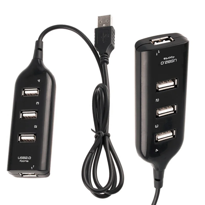 Большая Акция высокоскоростной разветвитель с 4 USB-портами 2 0 дюйма 8 Гбит/с