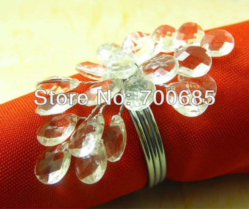 Кольца для салфеток со стразами оптовая продажа кольцо свадебных и украшение