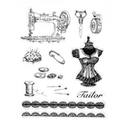 Прозрачный силиконовый штамп для скрапбукинга и декора фотоальбома