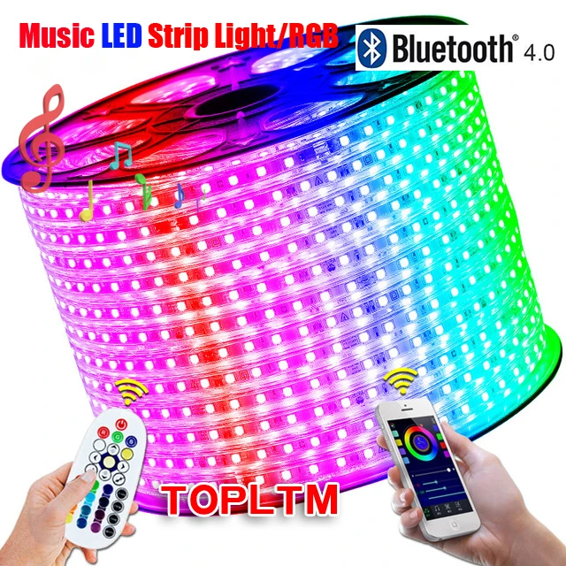 Бесплатная DHL C220V совместимый со смартфонами через Bluetooth APP контроллер RGB 5050