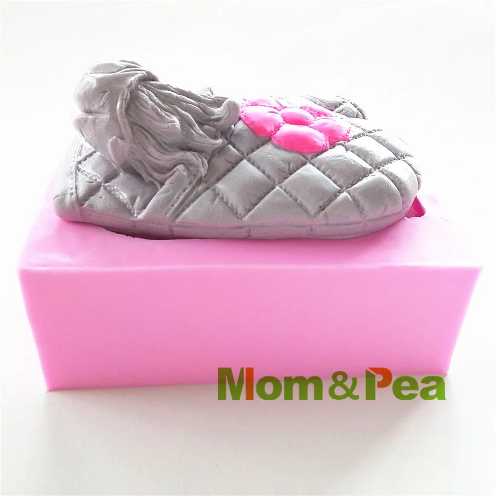 Mom &amp Pea 0489 Бесплатная доставка девушка сон внутри перчатки в форме силиконовой