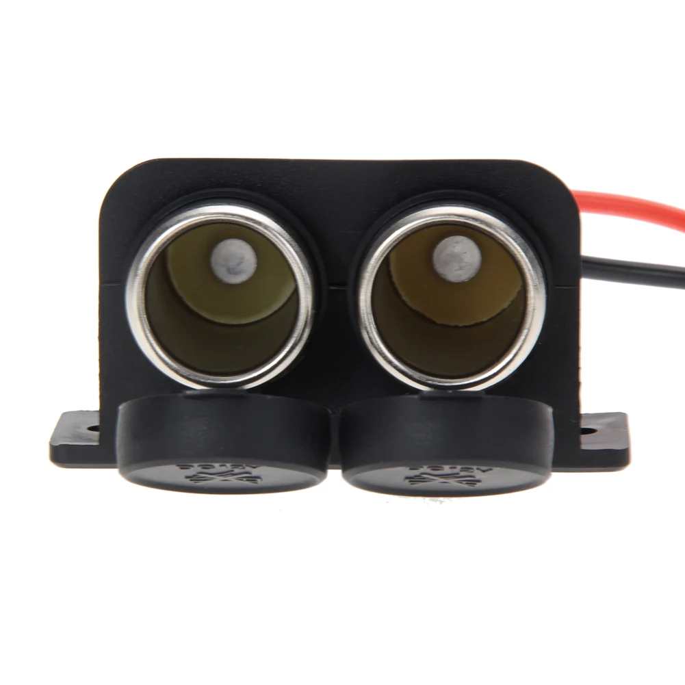 Пластиковый разъем питания постоянного тока 12 В мотоциклетный автомобильный