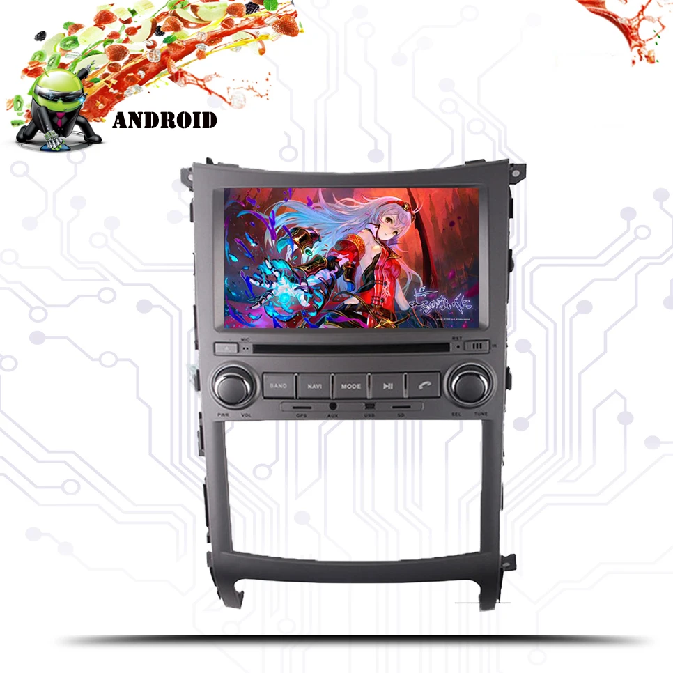 Восьмиядерный android 10 4G + 64G автомобильный ПК Радио Стерео dvd cd плеер с av Аудио Видео