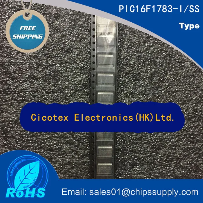 

5pcs/lot PIC16F1783-I/SS PIC16F1783-I-SS IC MCU 8BIT 7KB FLASH 28SSOP