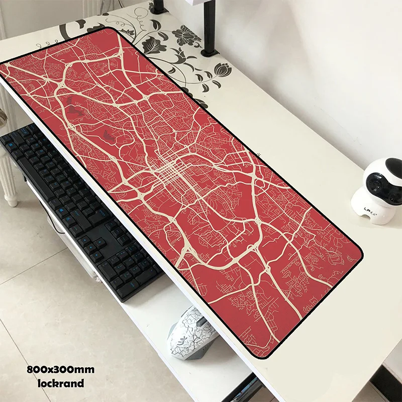 Size 800x300x2mm Геометрический Коврик для мыши гелевый 80x30 см Коврик для мыши locrkand компьютерный коврик для мыши игровой коврик для мыши геймер для ноутбука индивидуальные коврики для мыши - Цвет: Size 800x300x2mm
