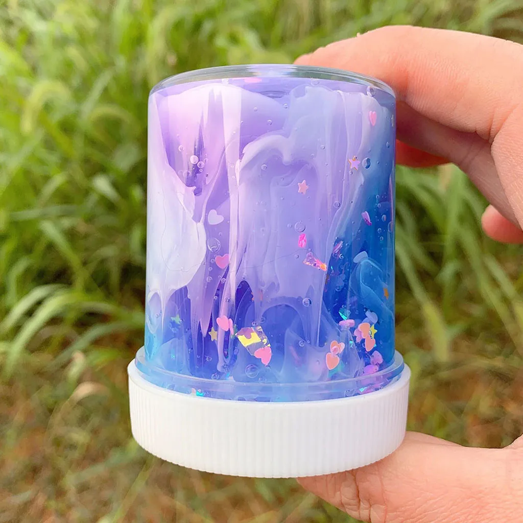 Non-Toxic Clear Slime Beautiful Color Mixing Cloud Kids Relief Stress Toys high quality hot sale W506 | Игрушки и хобби