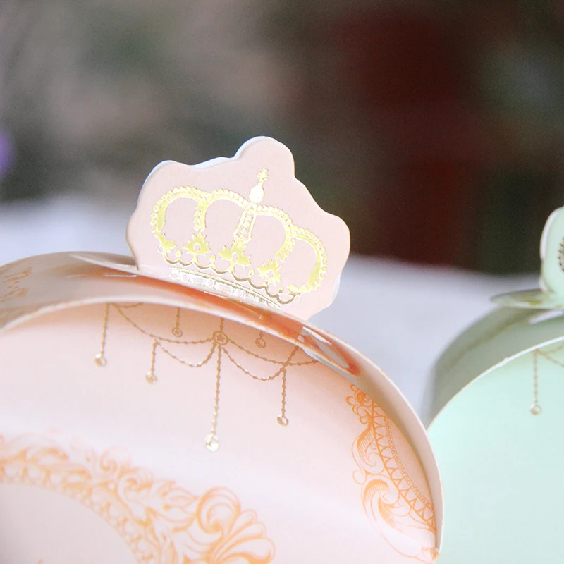 Королевская корона дизайн сладкие конфеты шоколадное печенье коробка свадебные