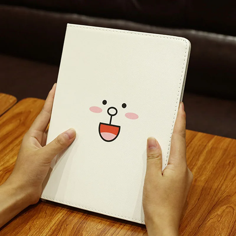 Чехол для ipad DrLmm, милый мультяшный чехол, устойчивый к царапинам, Твердый чехол для ipad Air 1 Air 2, чехол