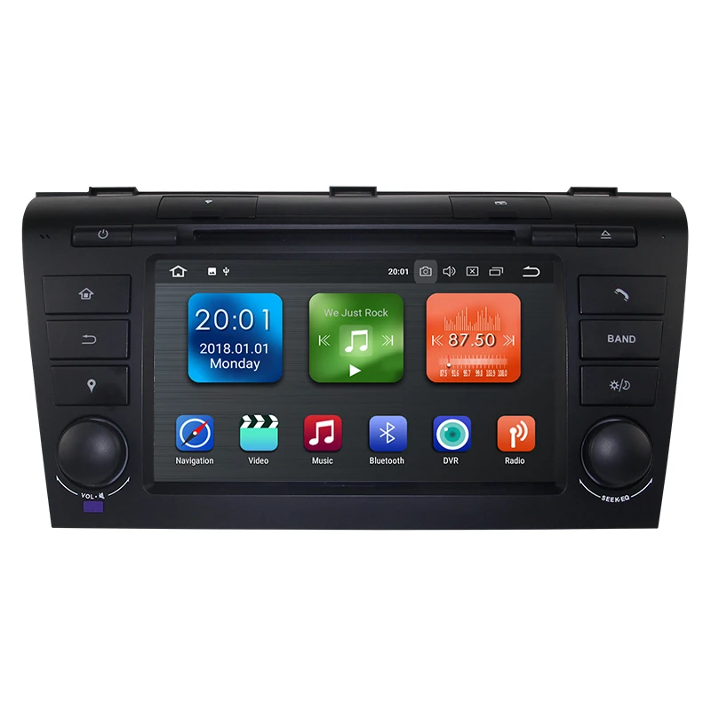 KSAOTU 7 &quotDAB + 4G Android 8 1 автомобильный DVD плеер SD GPS для MAZDA 3 2004 2009|Автомагнитолы| |