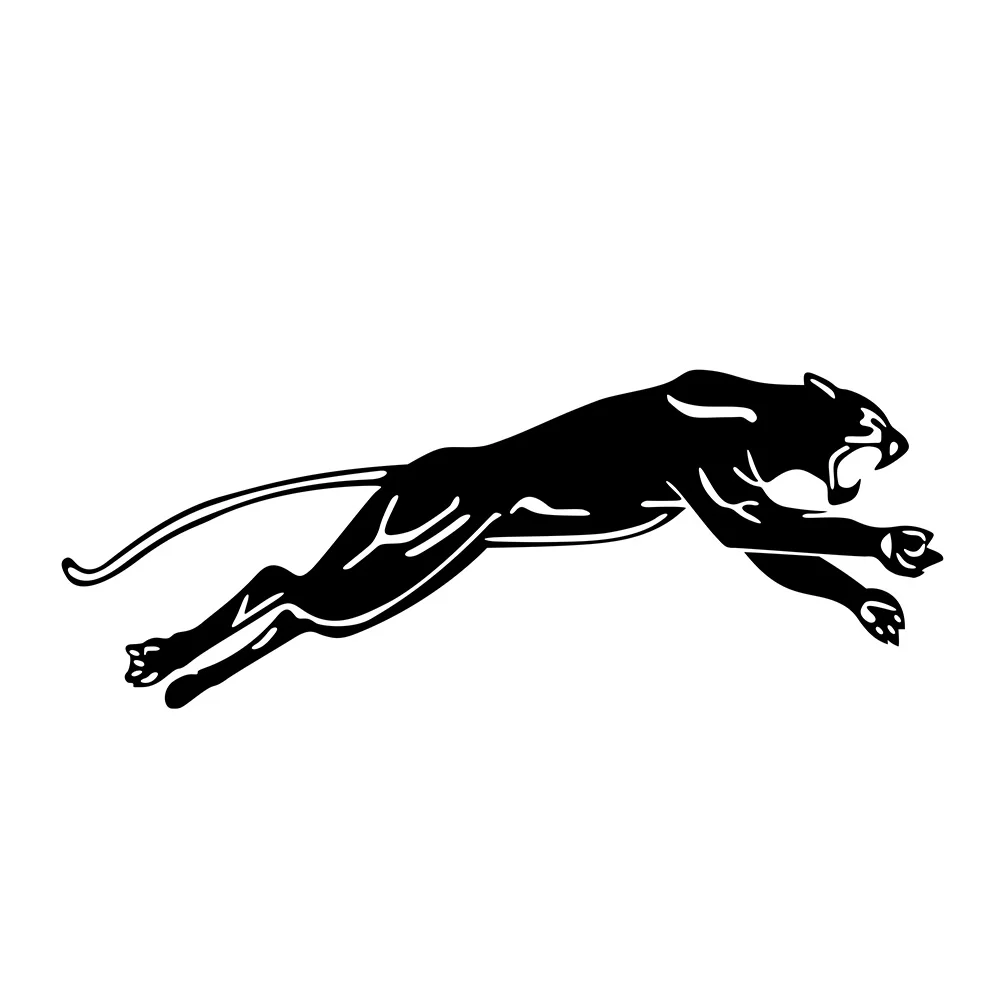 2 шт. леопардовая Автомобильная наклейка пантера водонепроницаемая зеркальная 4