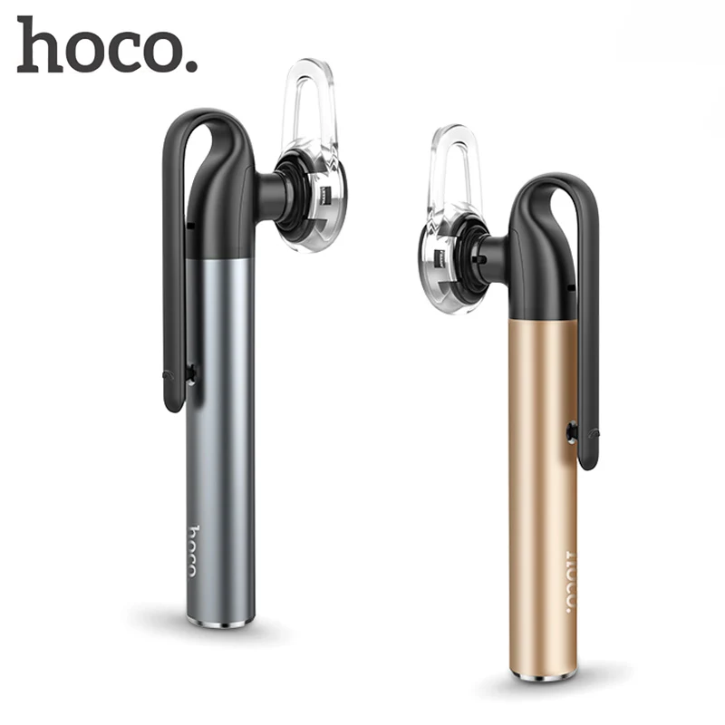 HOCO мини Bluetooth беспроводные наушники с микрофоном Музыка Спорт гарнитура Универсальный для iPhone X 8 7 Xiaomi Redmi 4x Note S8