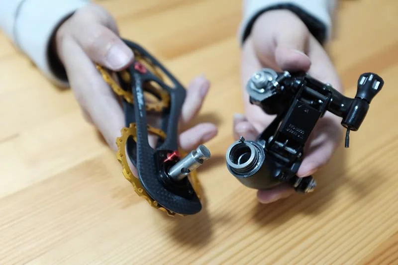 17TS MTB дорожный велосипед задний переключатель шкив, CNC AL направляющее колесо комплект системы керамический подшипник Jockey для SHIMANO Tiagra 105 5800 4600