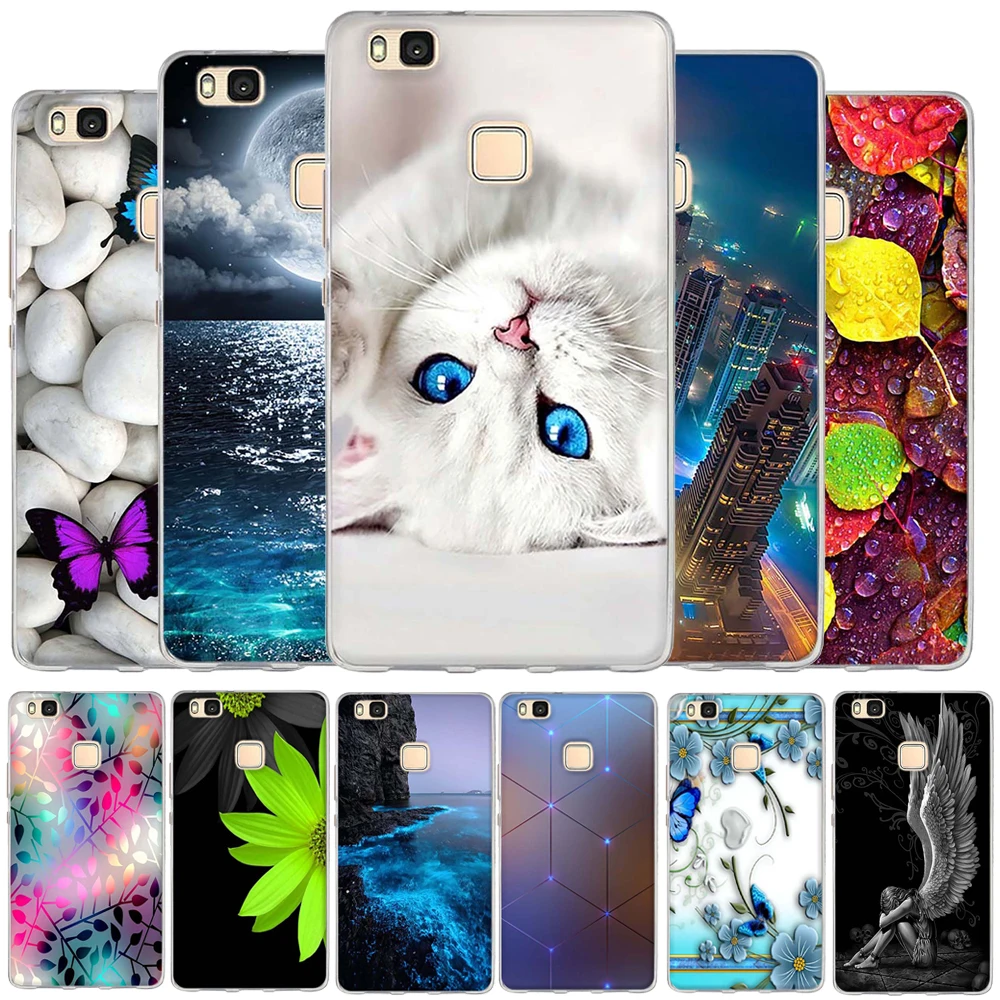 Чехол для Huawei P9 Lite чехол из ТПУ силиконовый / G9 телефона чехлы huawei lite - купить по