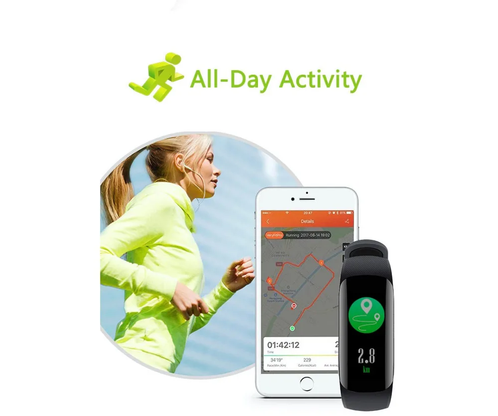 Z17C Smartband Фитнес браслет Цвет Экран IP67 Водонепроницаемый сердечного ритма Смарт-браслет с уровень кислорода в крови монитор фитнес-трекер
