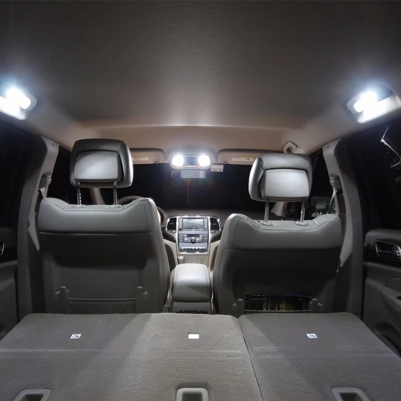 Shinman 14 шт. ErrorFree авто светодиодные лампы салона автомобиля Светильник Комплект