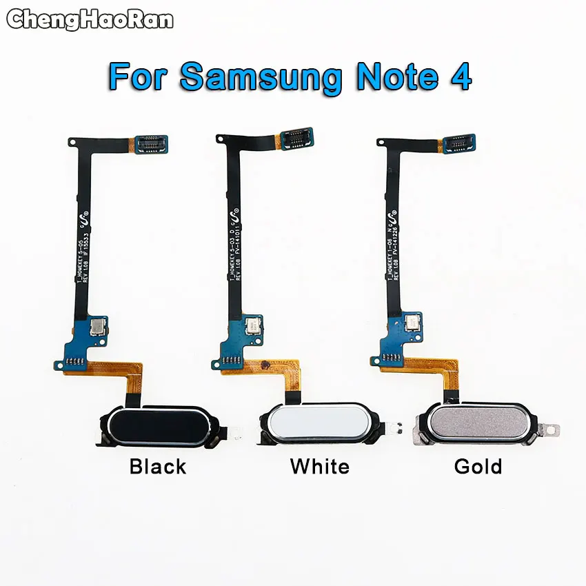 ChengHaoRan для Samsung Galaxy Note 4 N910 N910C N910A N910F сканер отпечатков пальцев гибкий кабель